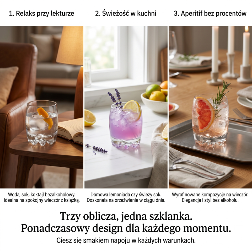 Szklanka do wody galassia 300ml 3szt.