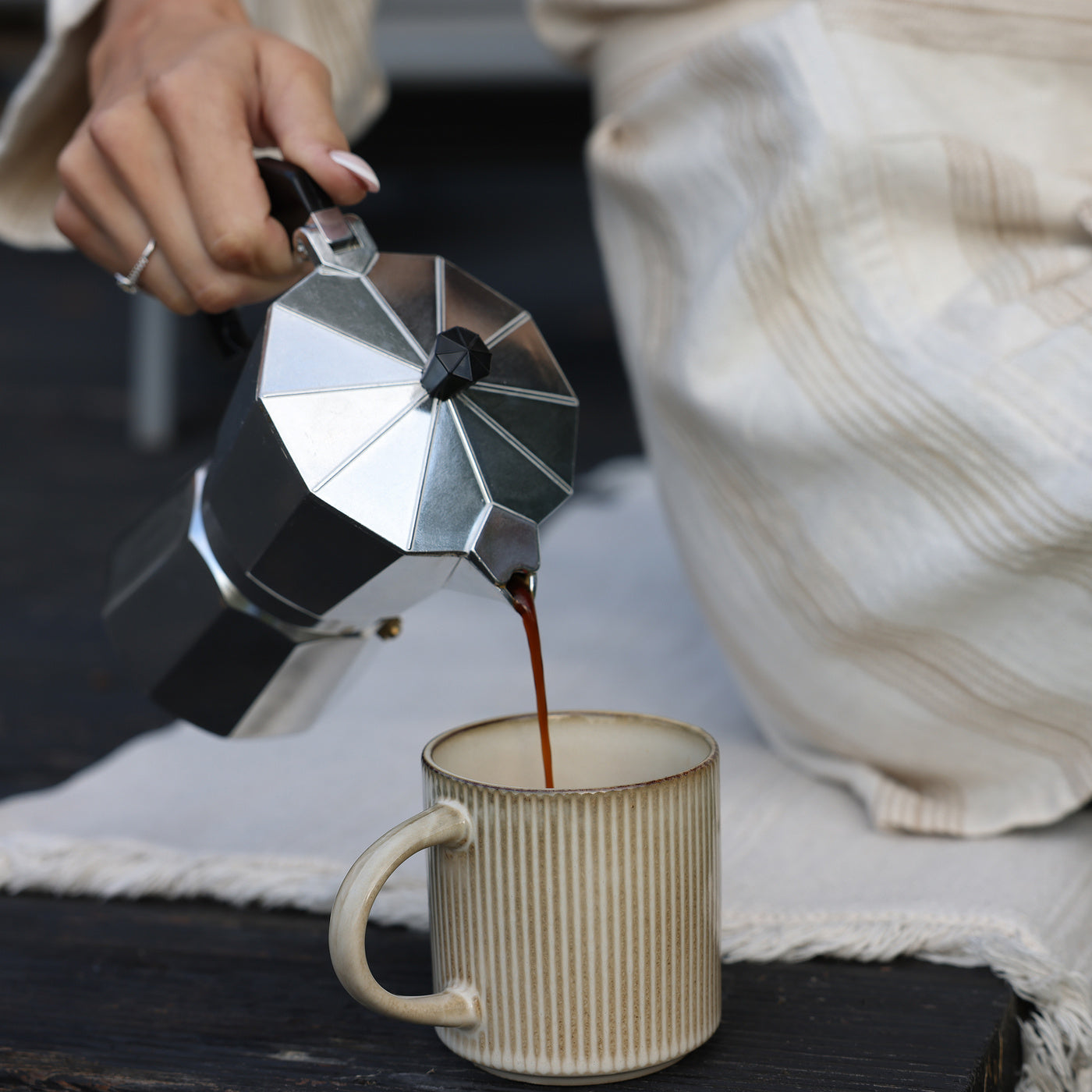 Kawiarka do espresso alum grande na 3filiż