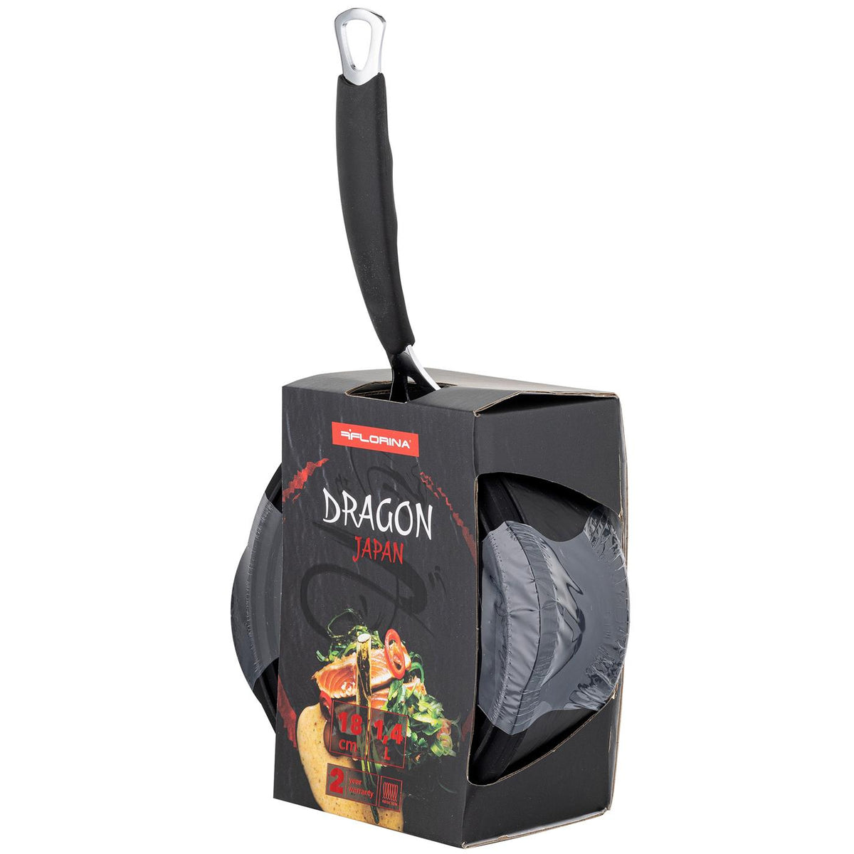 Rondel aluminiowy dragon 18cm 1,4l