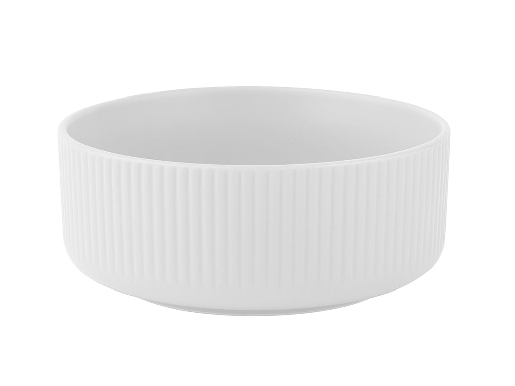 Salaterka kierro biała 16,5cm