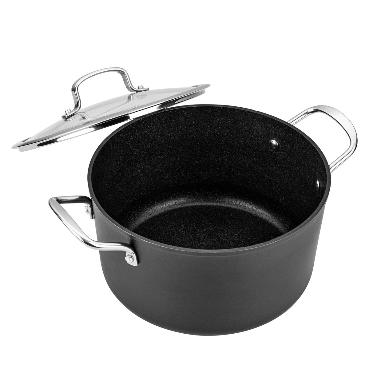 Garnek aluminiowy stix 24cm 4l z/p
