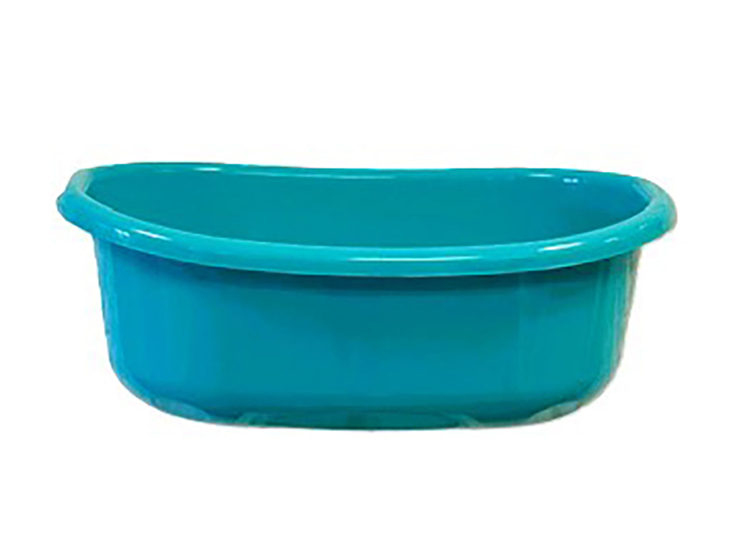 Miska plastikowa owalna z uszami 30l turkusowa