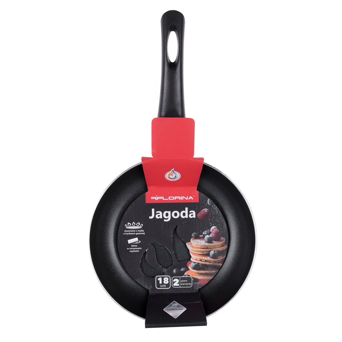 Patelnia aluminiowa jagoda 18cm v.3