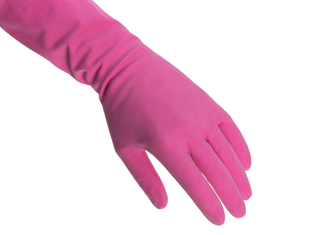Rękawice lateksowe rosa praktyczna -s