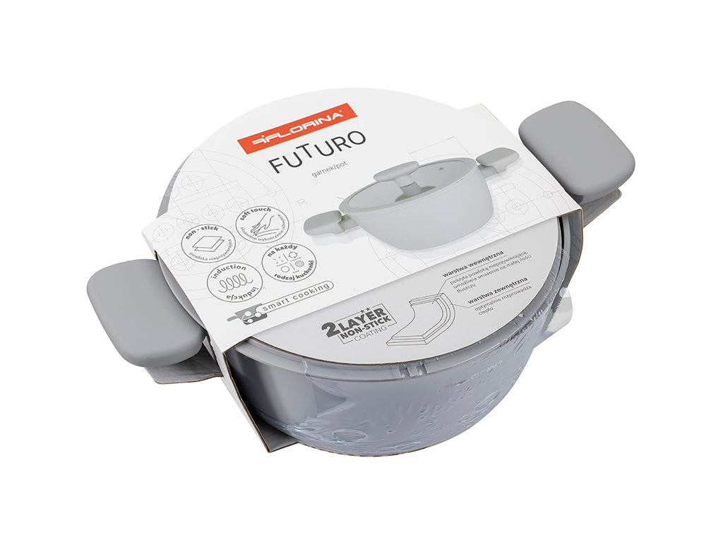 Garnek aluminiowy futuro 20cm 2,2l z/p