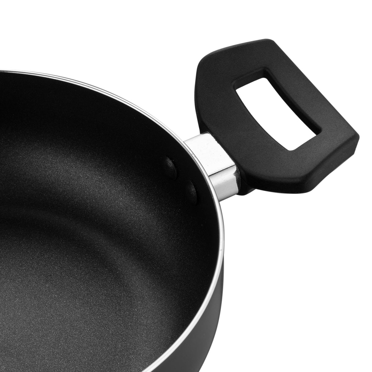 Garnek aluminiowy niski calina 24cm 2,5l z/p