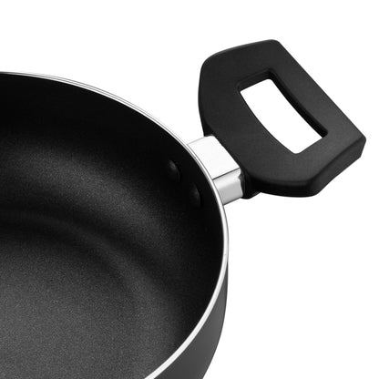 Garnek aluminiowy niski calina 24cm 2,5l z/p