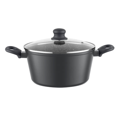 Garnek aluminiowy virgo 28cm 6,1l z/p mg