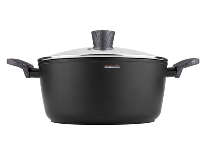 Garnek aluminiowy bono 28cm 6,1l z/p
