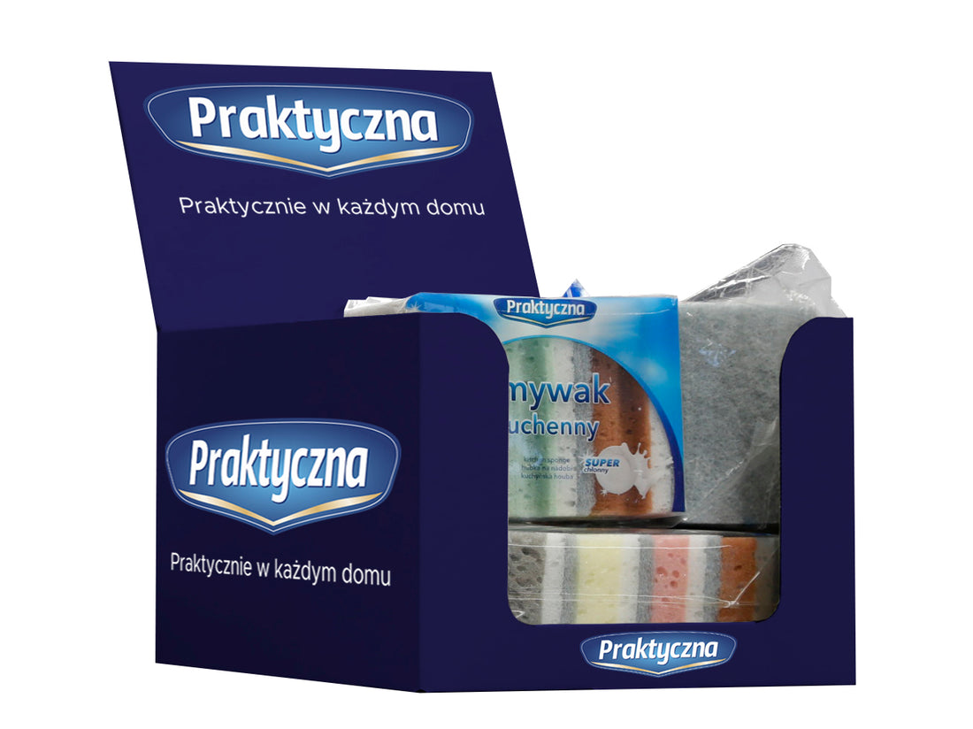 Zmywak kuchenny praktyczna profilowany 3 szt