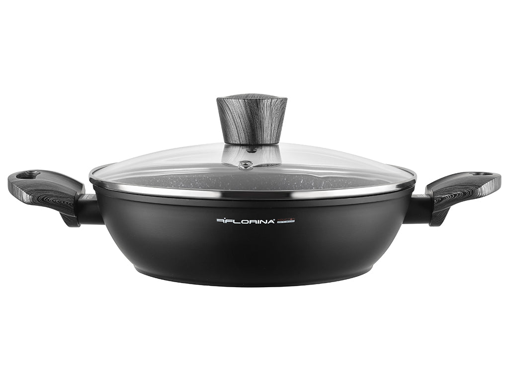Garnek aluminiowy niski bono 24cm 2,5l z/p mg v.2