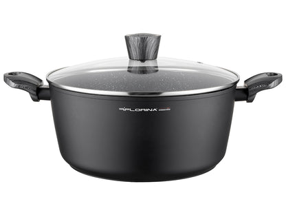 Garnek aluminiowy bono 28cm 6,1l z/p mg v.3