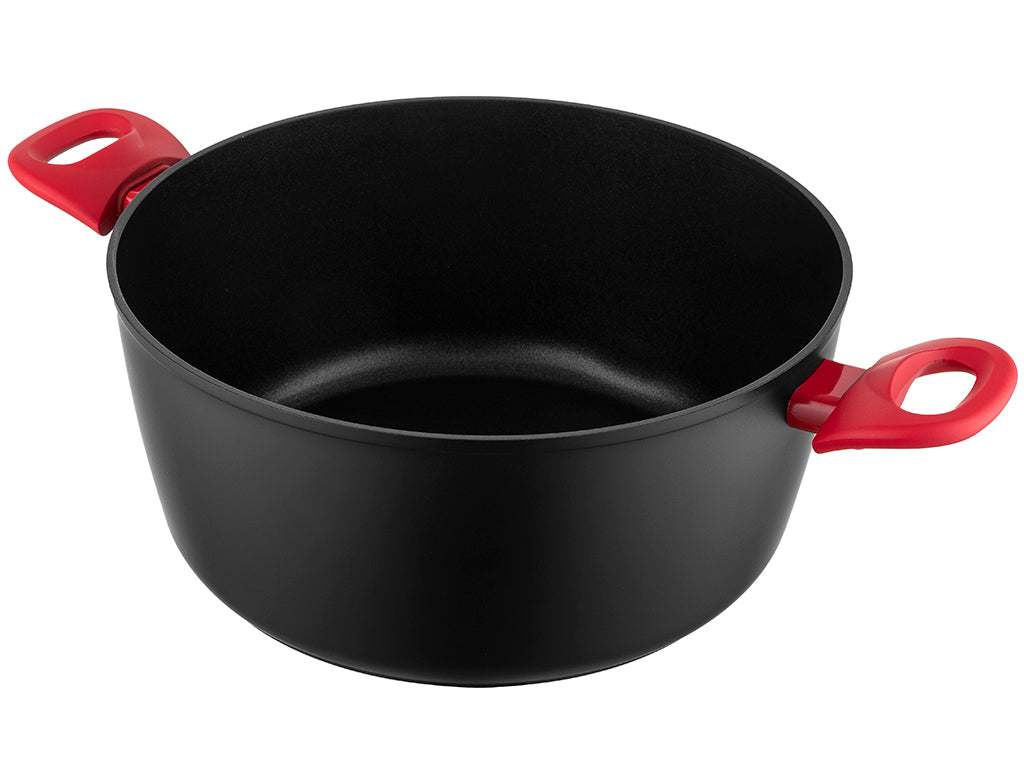 Garnek aluminiowy mars 28cm 6,1l z/p mg