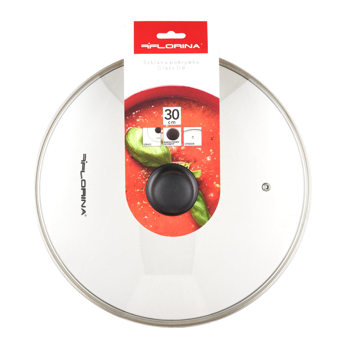 Pokrywa szkło żaroodporne 30cm