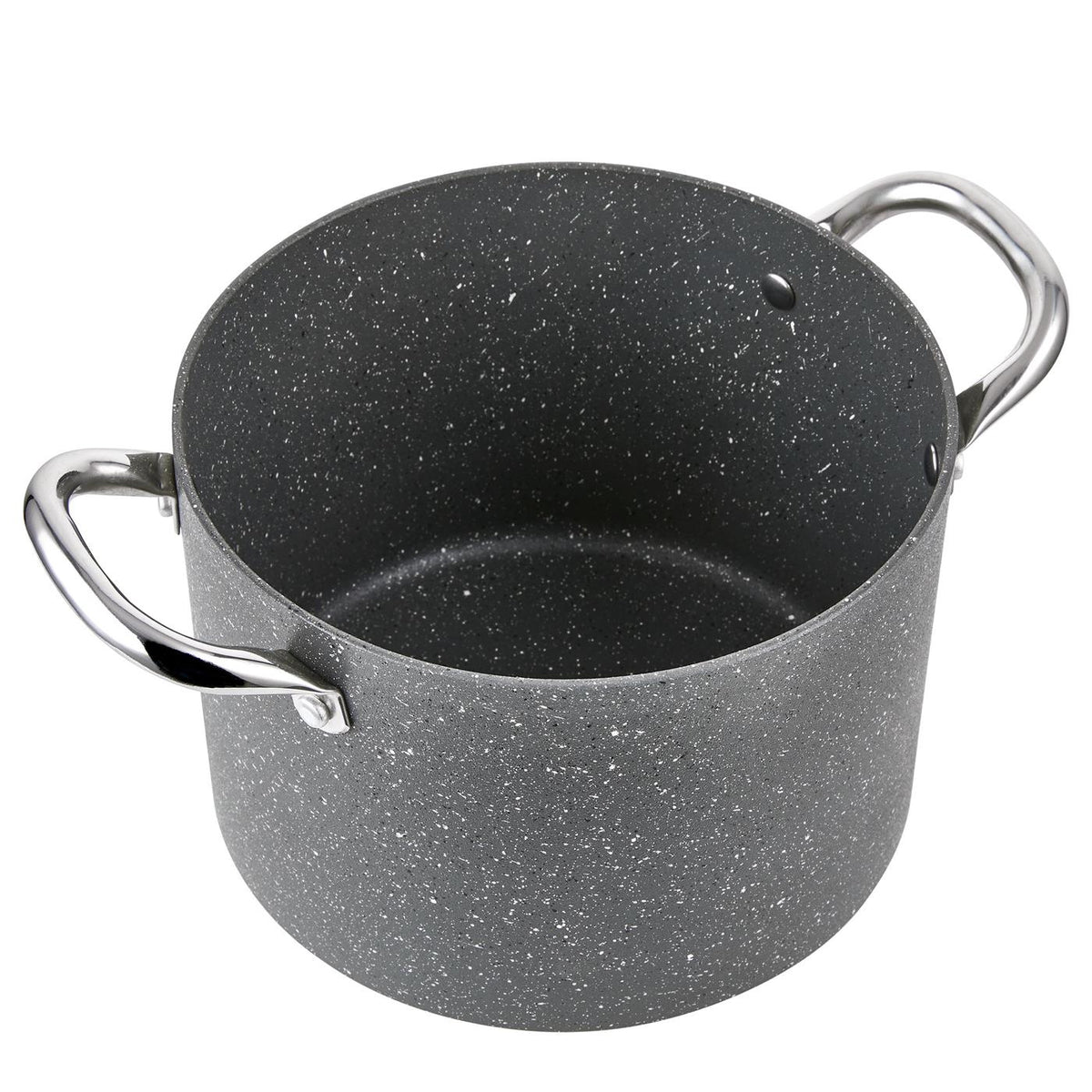 Garnek aluminiowy wysoki onyx 20cm 4,6l z/p