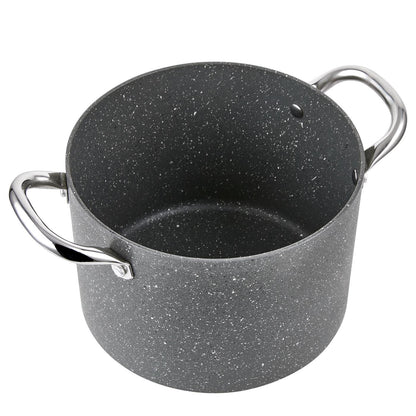 Garnek aluminiowy wysoki onyx 20cm 4,6l z/p