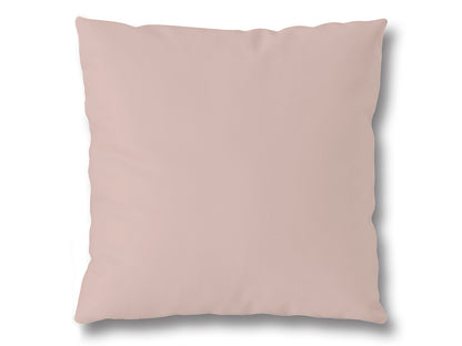 Poszewki metallic 40x40 cm róż gładka