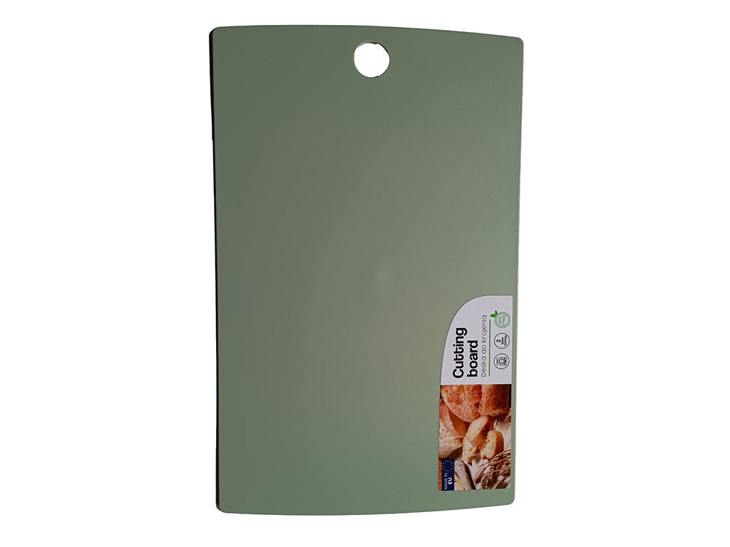 Deska do krojenia plastikowa get fit 38,5x24cm zielona