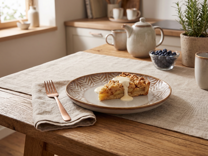 Talerz deserowy lehti beige 20cm