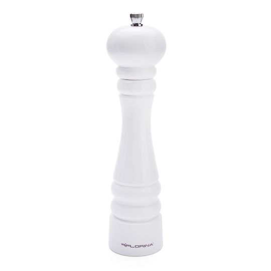 Młynek do przypraw klasyczny Florina biały 24 cm