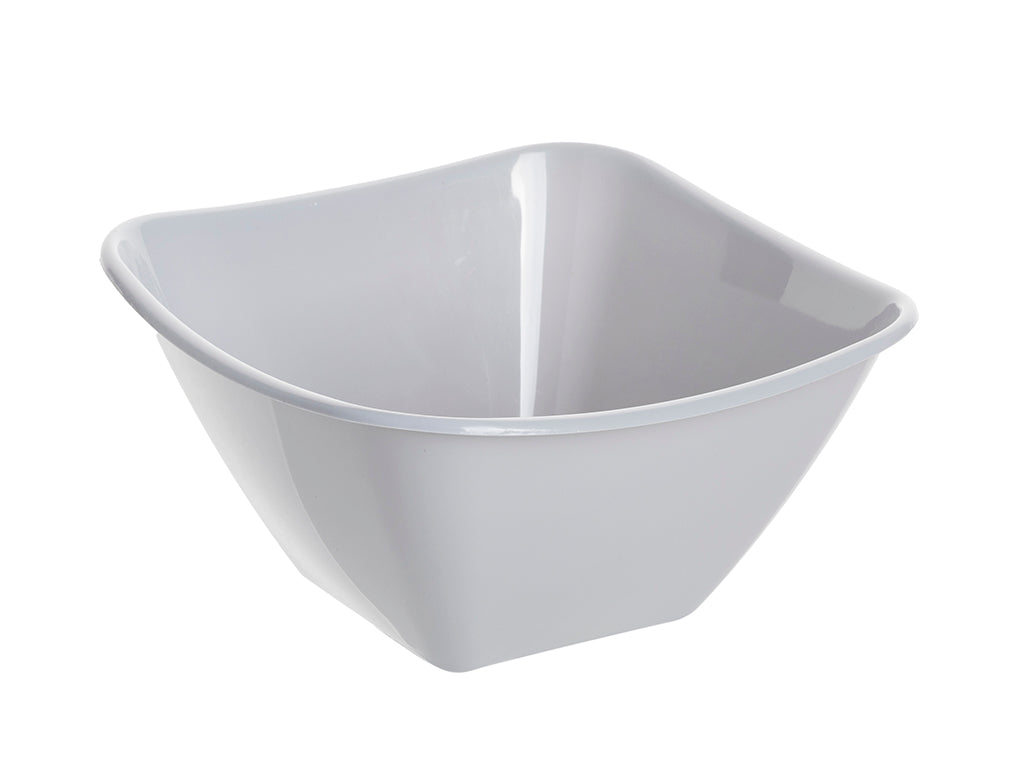 Miska plastikowa kwadrat 16cm szara