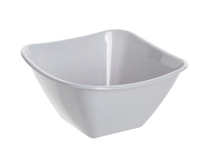 Miska plastikowa kwadrat 16cm szara