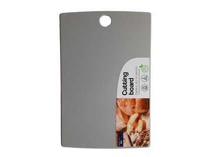 Deska do krojenia plastikowa get fit 24,5x16cm szara