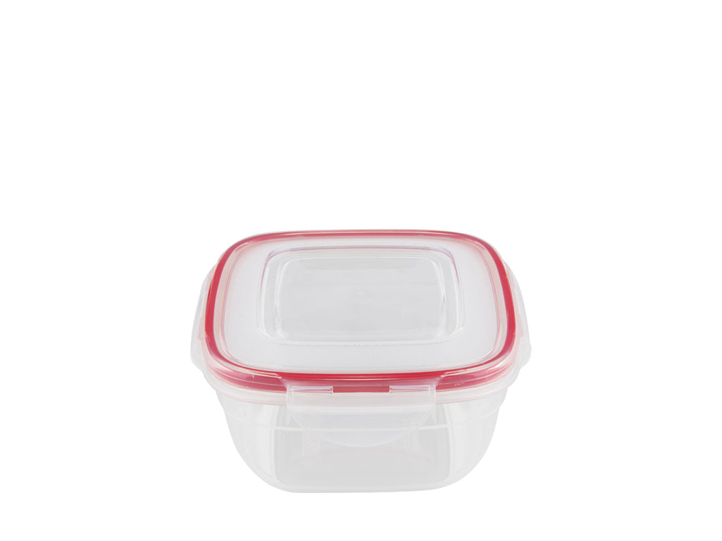 Pojemnik do żywności plastikowy kwadratowy fresh box praktyczna 600ml