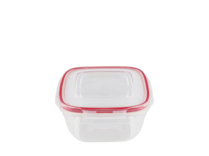 Pojemnik do żywności plastikowy kwadratowy fresh box praktyczna 600ml