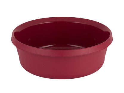 Miska plastikowa matt 14l bordowa