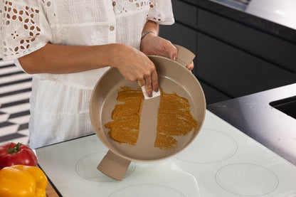 Patelnia głęboka aluminiowa Florina Mokka 28 cm 3,3 l