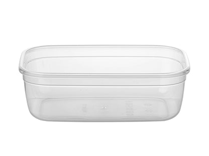 Pojemnik do żywności plastikowy prostokątny foodie 1,2l