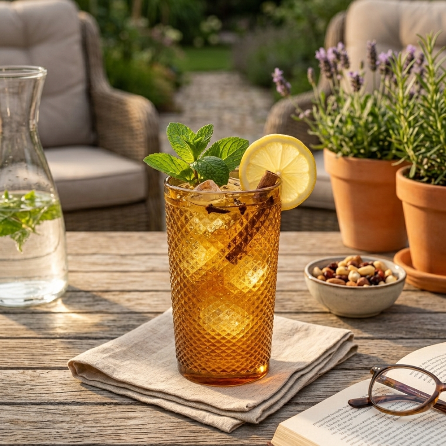 Szklanka long drink alexis 340ml amber