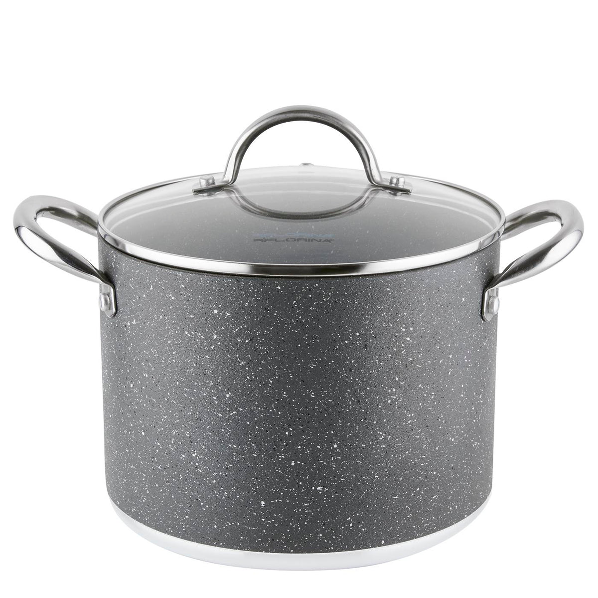 Garnek aluminiowy wysoki onyx 20cm 4,6l z/p