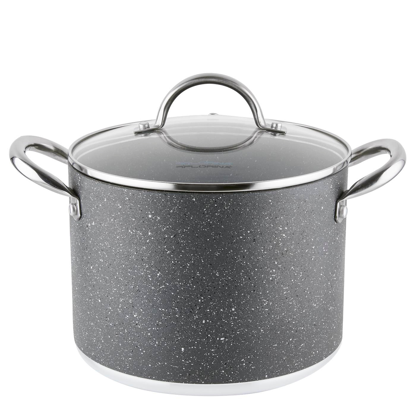 Garnek aluminiowy wysoki onyx 20cm 4,6l z/p