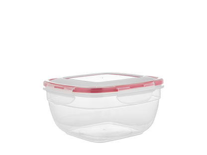 Pojemnik do żywności plastikowy kwadratowy fresh box praktyczna 1l