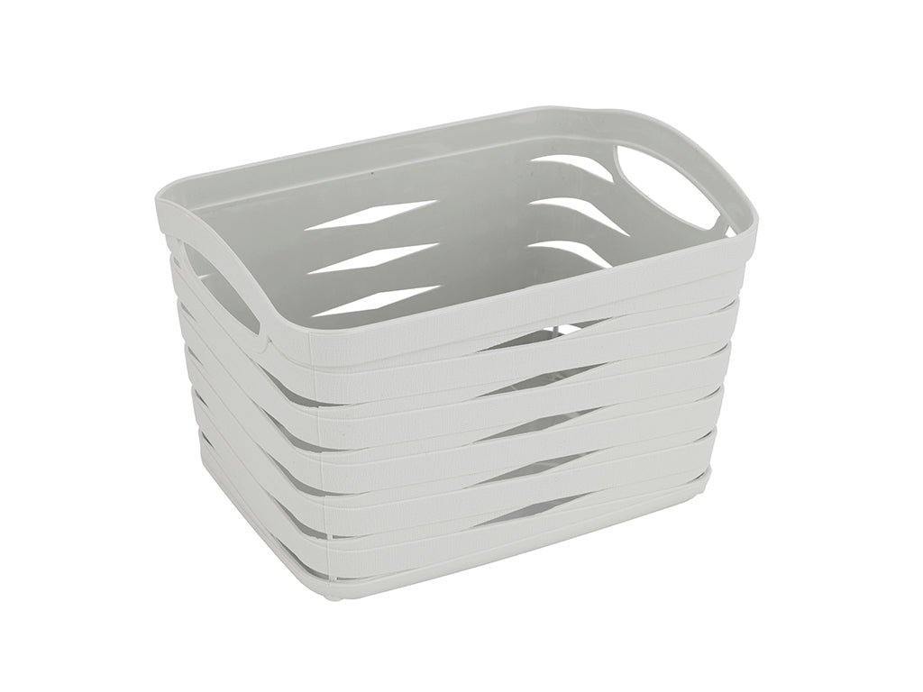 Koszyk plastikowy linea 21x16x14cm 3,3l szary