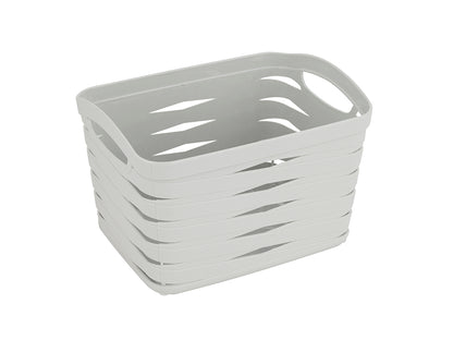 Koszyk plastikowy linea 21x16x14cm 3,3l szary