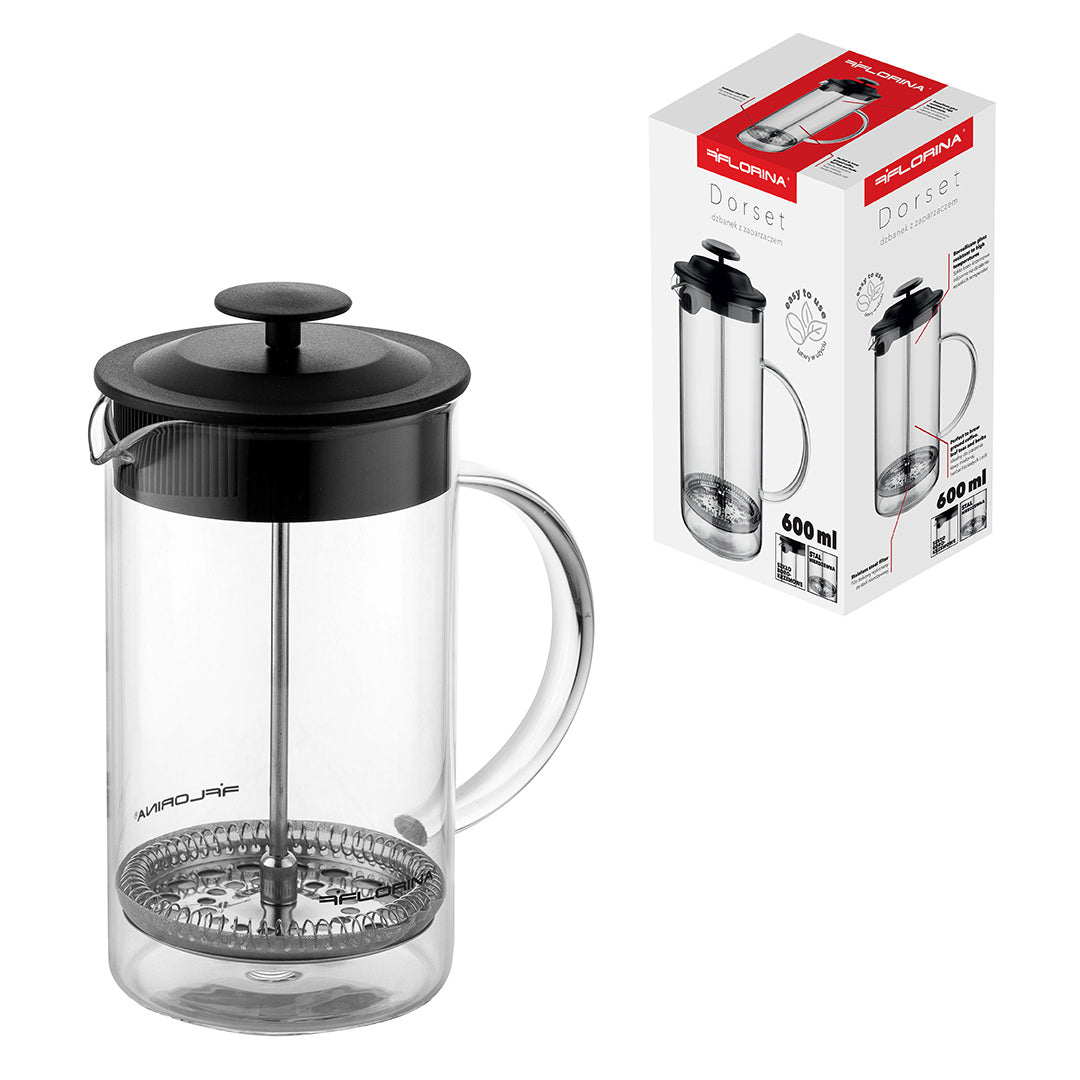Zaparzacz szklany dorset 600ml