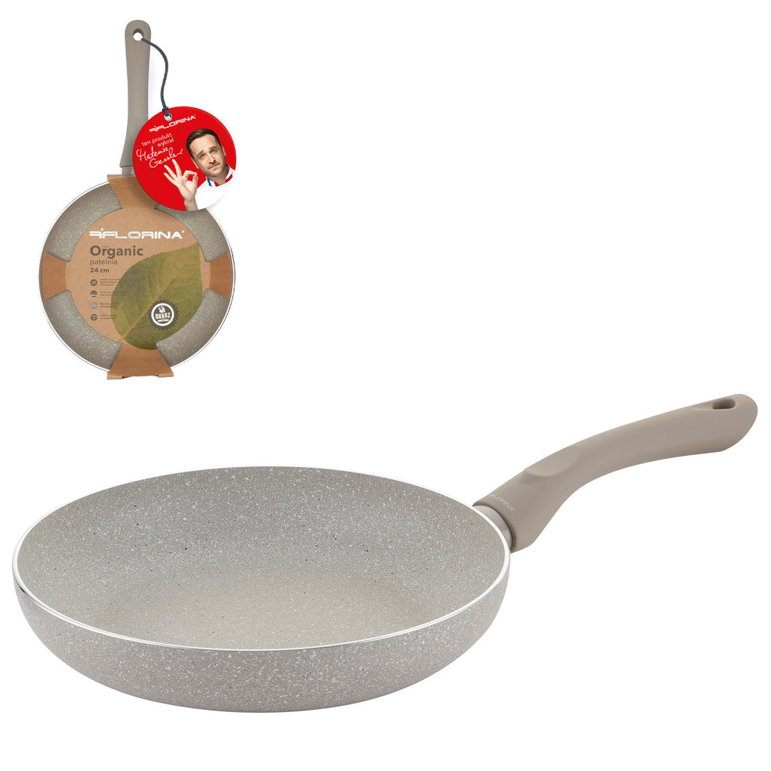 Patelnia aluminiowa sandy organic 20cm mg