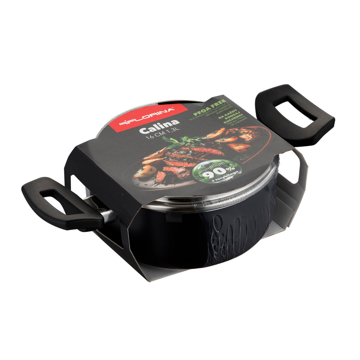 Garnek aluminiowy calina 16cm 1,3l z/p