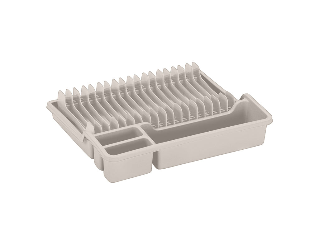 Ociekacz do naczyń plastikowy binio 35,5x30,7x6,7cm beżowy