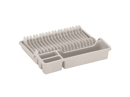 Ociekacz do naczyń plastikowy binio 35,5x30,7x6,7cm beżowy