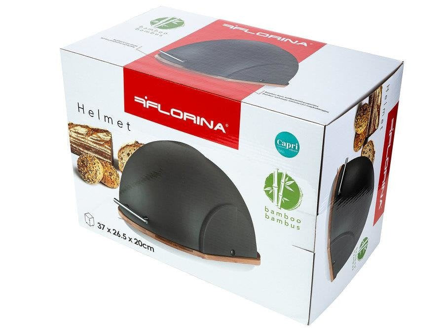 Chlebak helmet 37x26,5x20cm szary