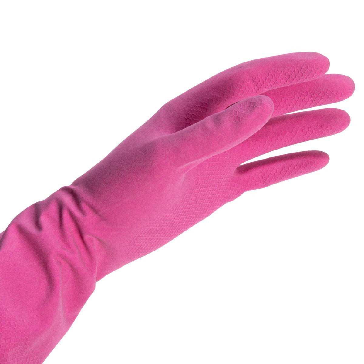 Rękawice lateksowe rosa praktyczna -m