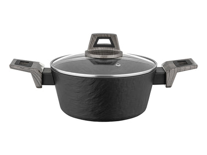 Garnek aluminiowy japandi 20cm 1,9l z/p