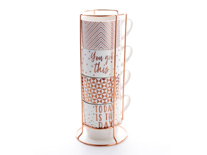 Kubki glamour 330ml kpl. 4 szt .