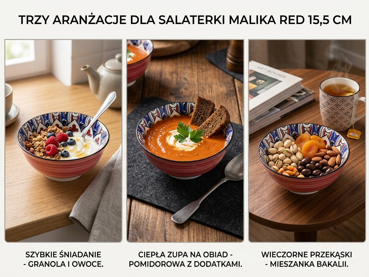 Salaterka malika red 15,5cm