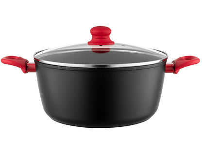 Garnek aluminiowy mars 28cm 6,1l z/p mg