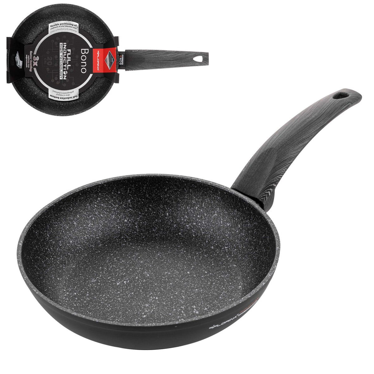 Patelnia aluminiowa bono 20cm